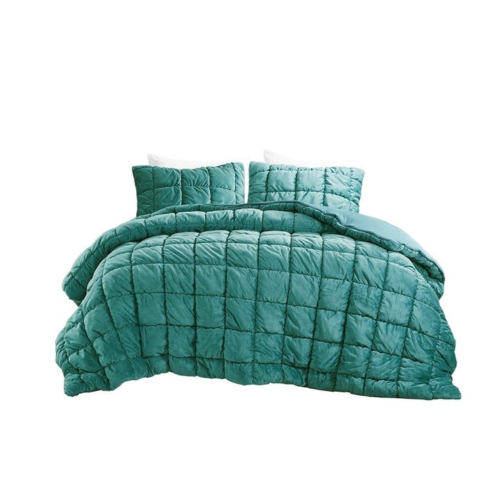 Gracie Mills Naomi Velvet Comforter Set - Twin - GRACE-15858 Image 1