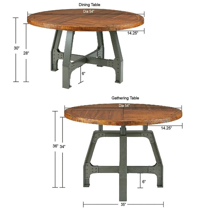 Gracie Mills Round Dining Set Timeless Ensemble GRACE-15501 Comfort Chairs Image 3