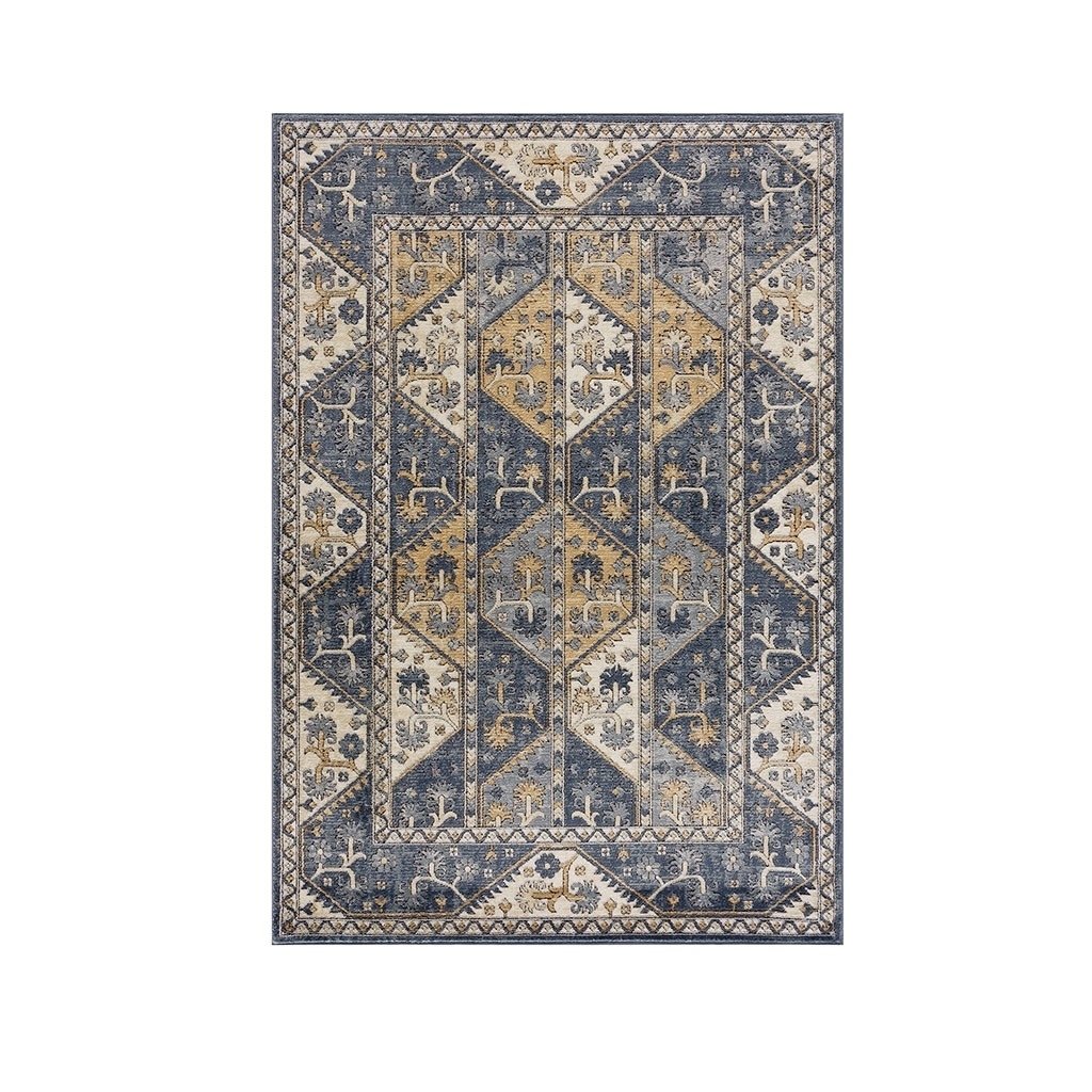 Gracie Mills Aniya Traditional Vienna Tiled Border Area Rug - GRACE-14252 Image 5