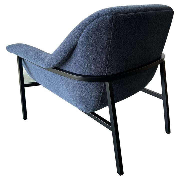 Gracie Mills Catarina Accent Chair Navy Blue GRACE-15646 Modern Upholstered Seat Image 3