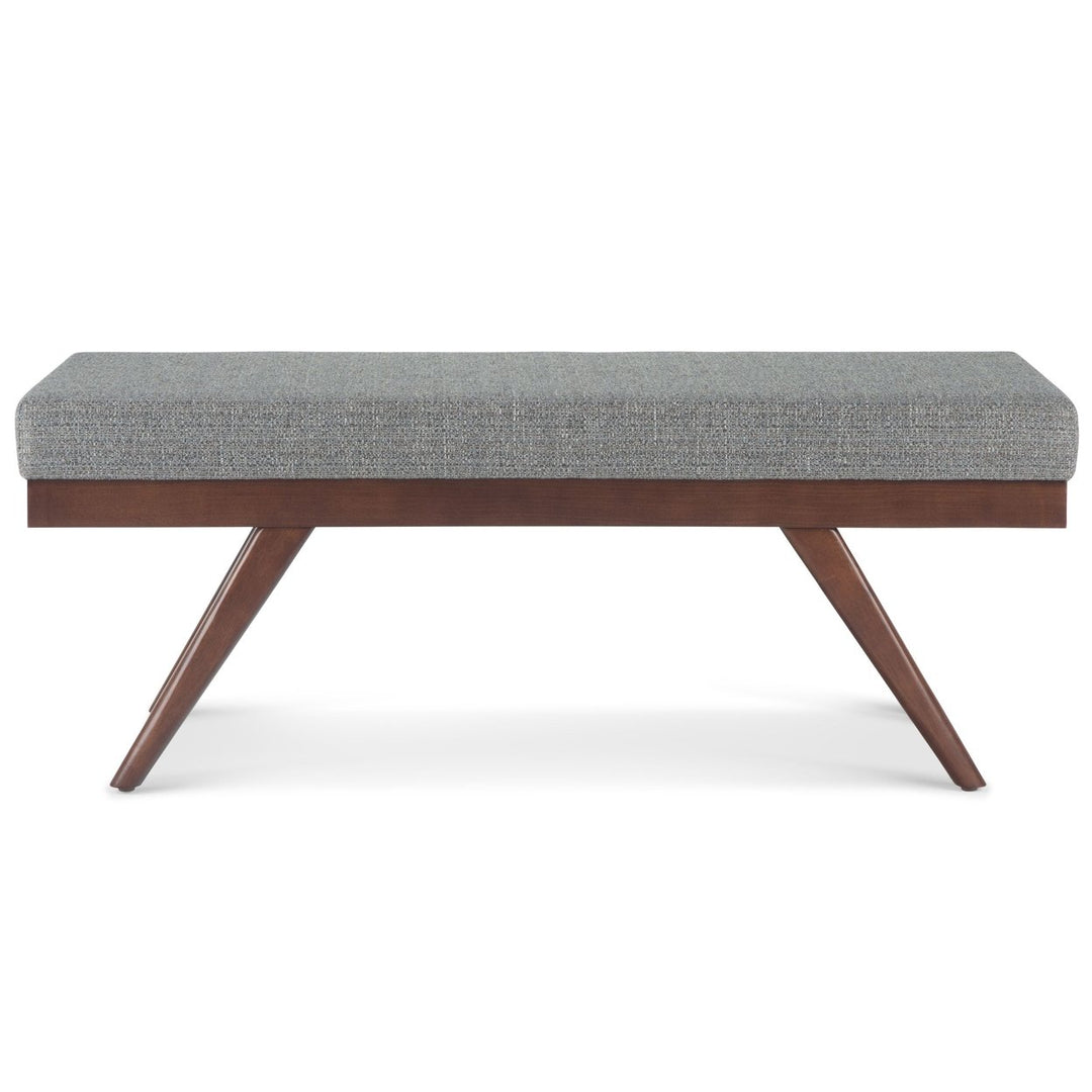 Chanelle Ottoman Bench in Tweed Image 4
