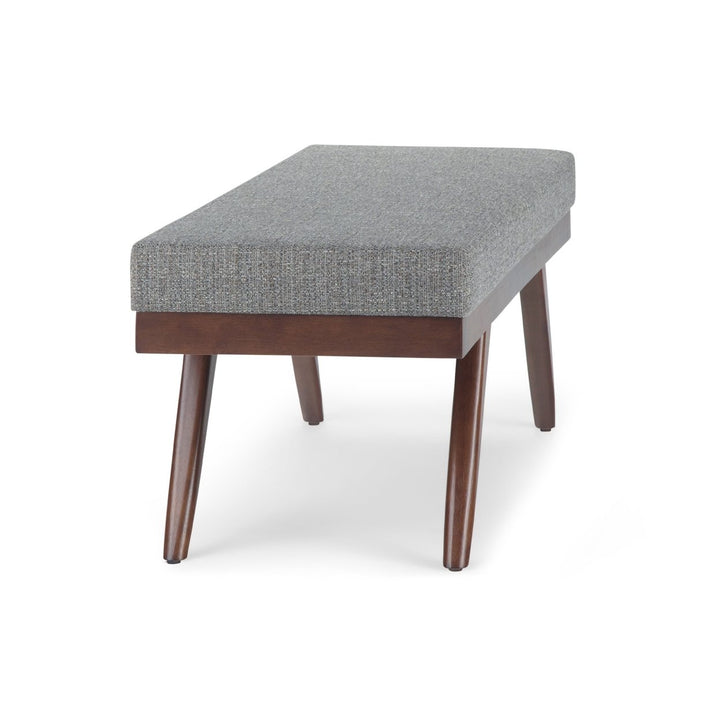 Chanelle Ottoman Bench in Tweed Image 6