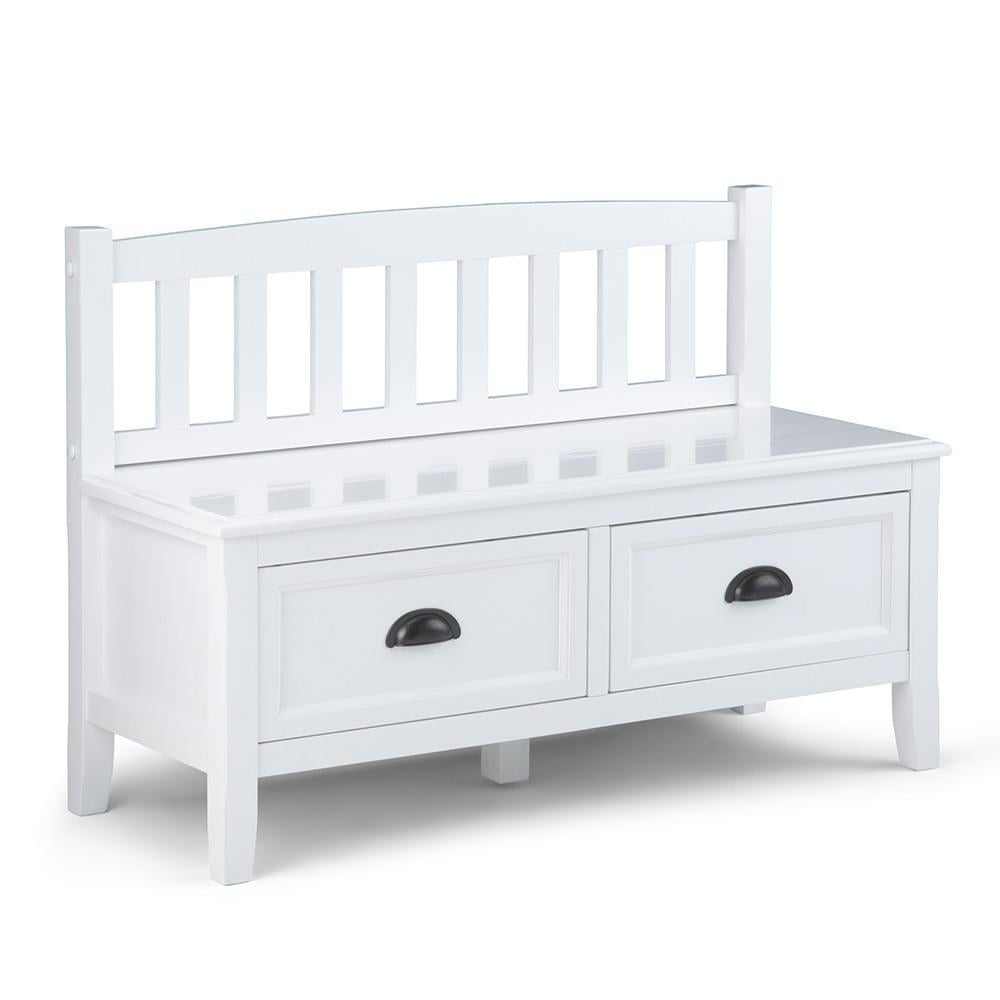 Burlington Entryway Storage Bench with Drawers Image 1