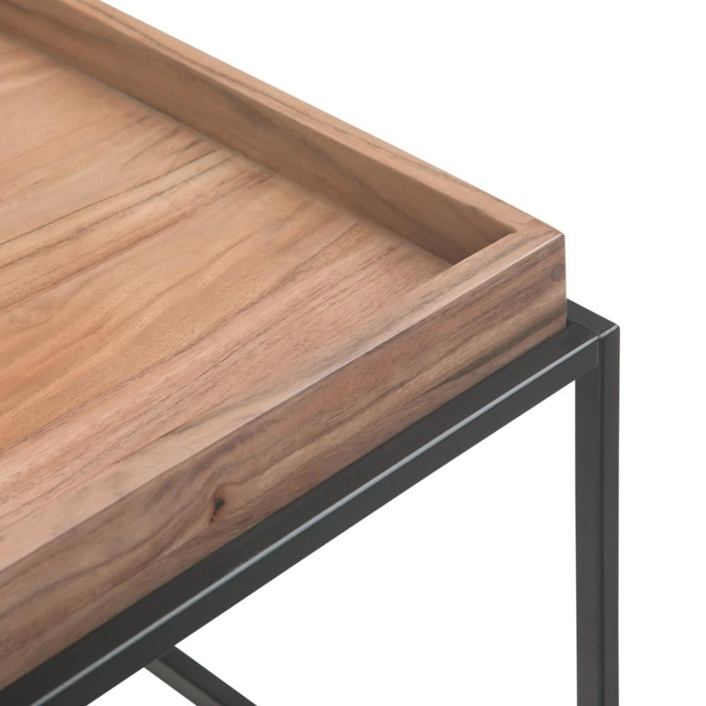 Carter Tray Top Coffee Table in Acacia Image 4