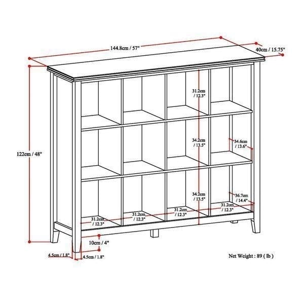 Artisan 12 Cube Bookcase Image 8