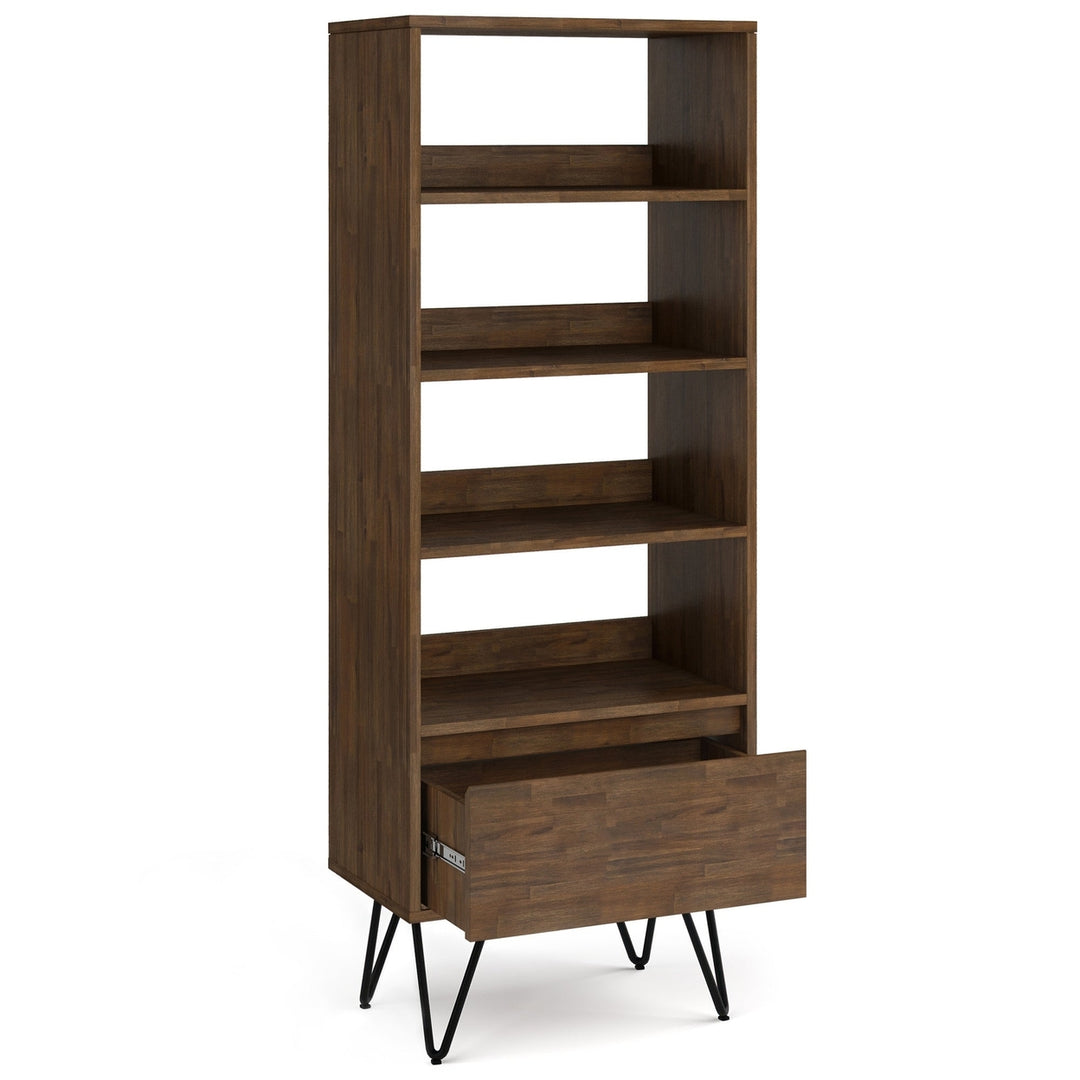 Chase Tall Bookcase in Acacia Image 3