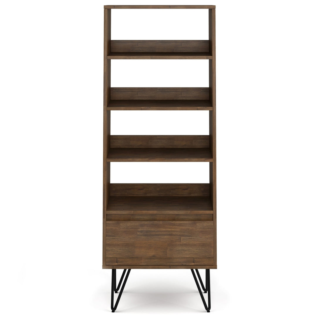 Chase Tall Bookcase in Acacia Image 5