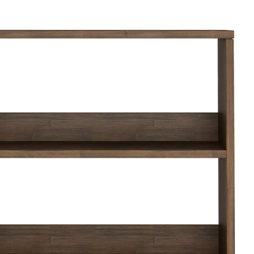 Chase Tall Bookcase in Acacia Image 10