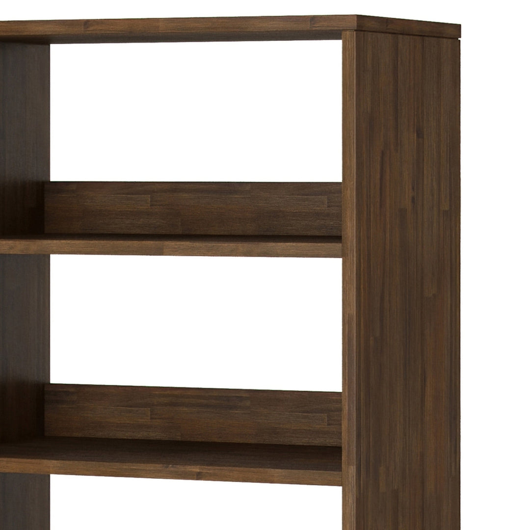 Chase Tall Bookcase in Acacia Image 11