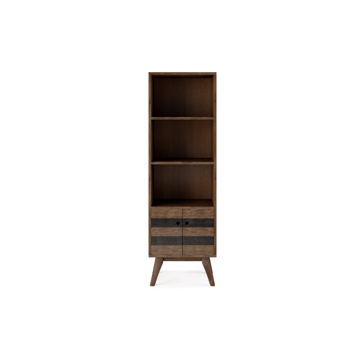 Clarkson Bookcase with Storage in Acacia Image 3