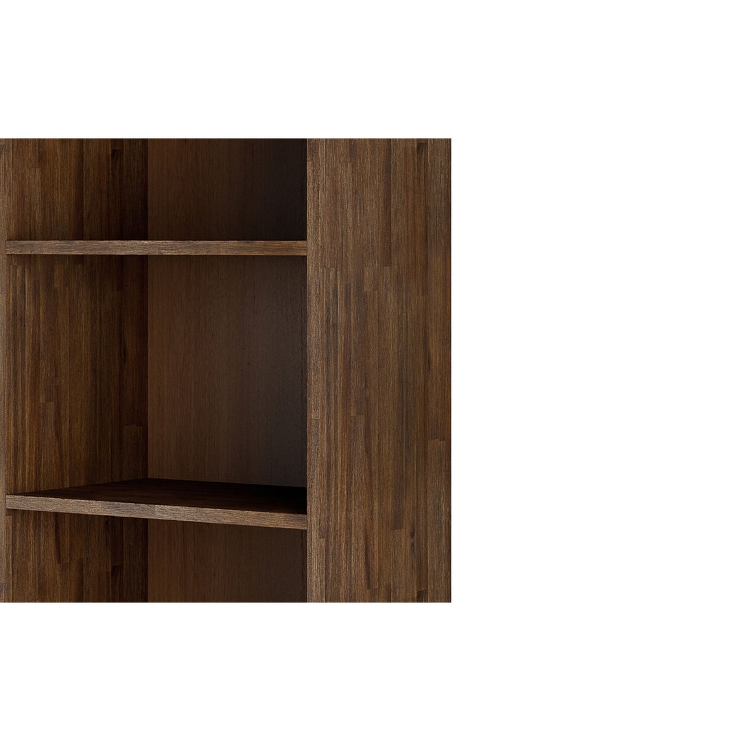 Clarkson Bookcase with Storage in Acacia Image 6