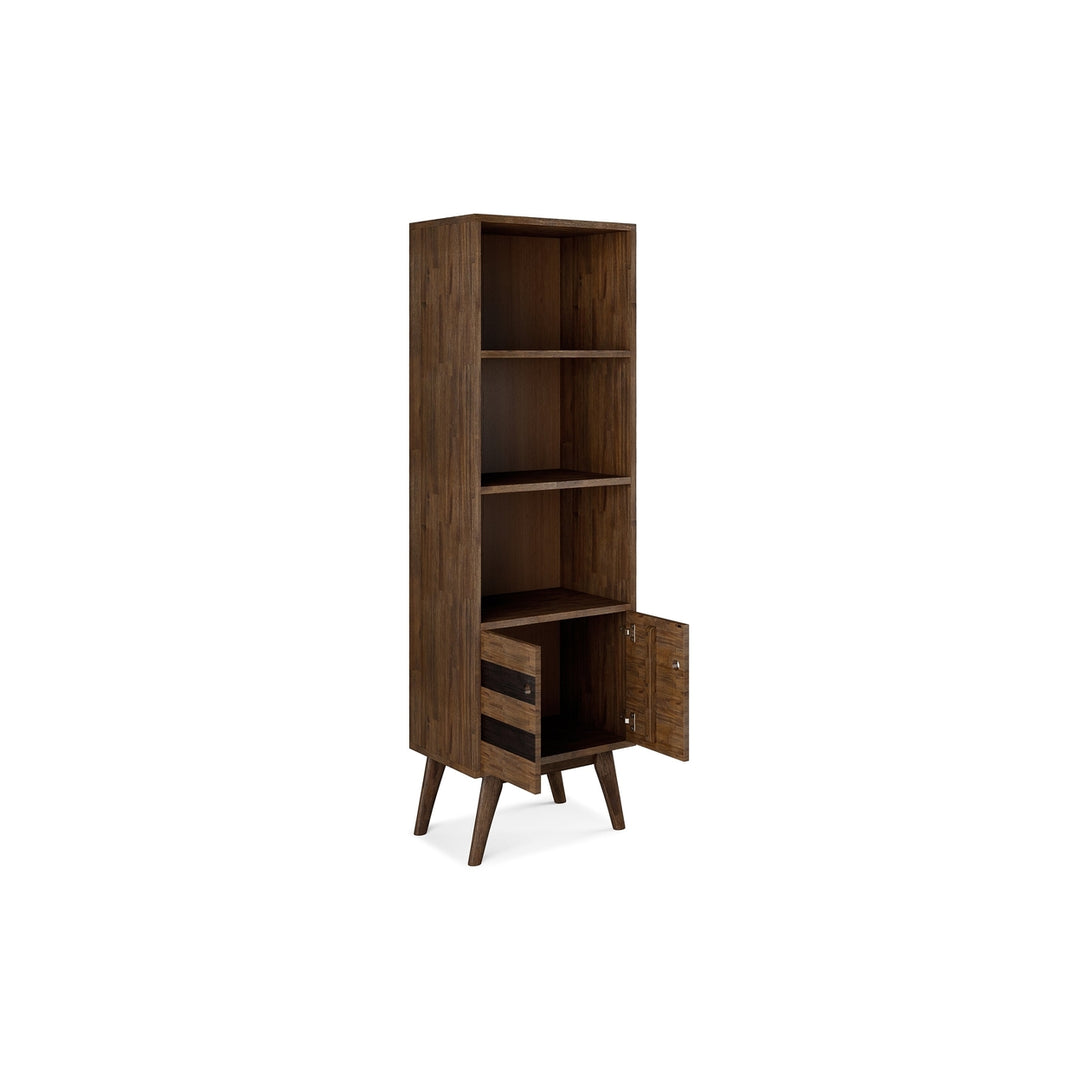 Clarkson Bookcase with Storage in Acacia Image 9