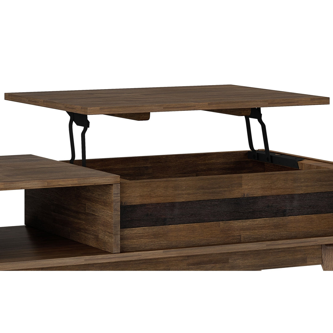 Clarkson Lift Top Coffee Table in Acacia Image 4