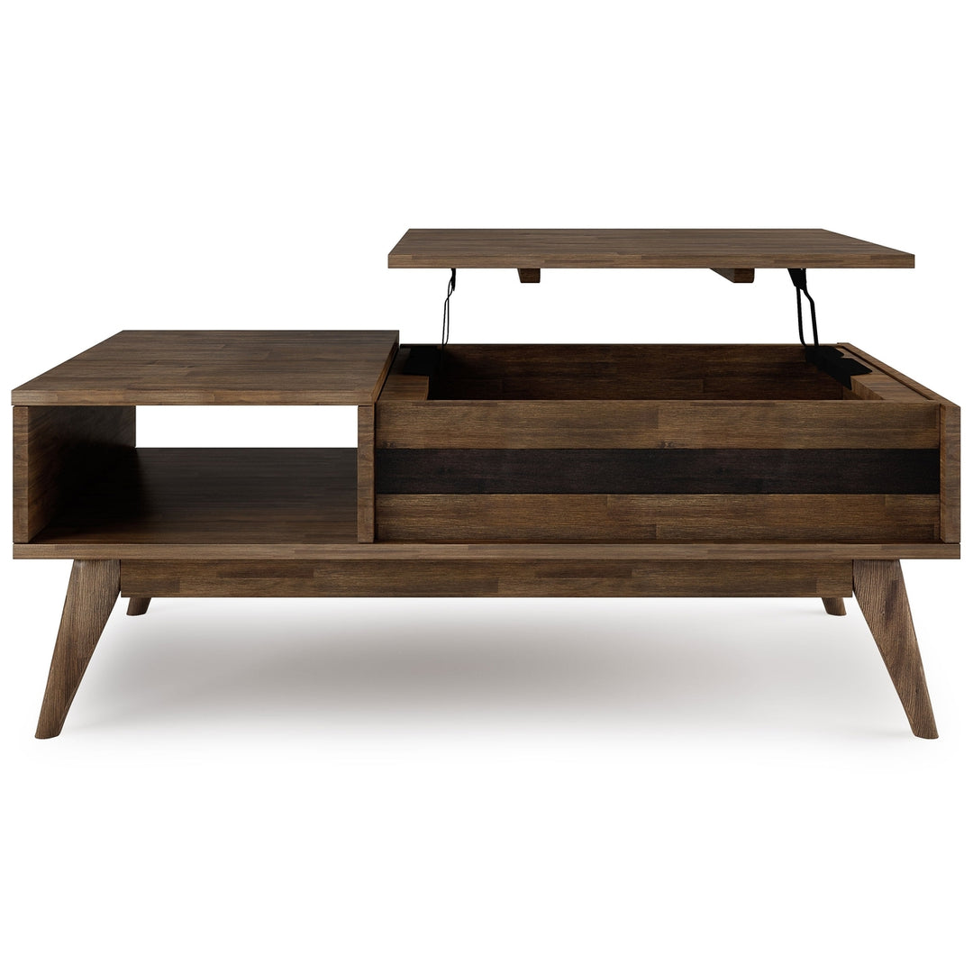 Clarkson Lift Top Coffee Table in Acacia Image 5