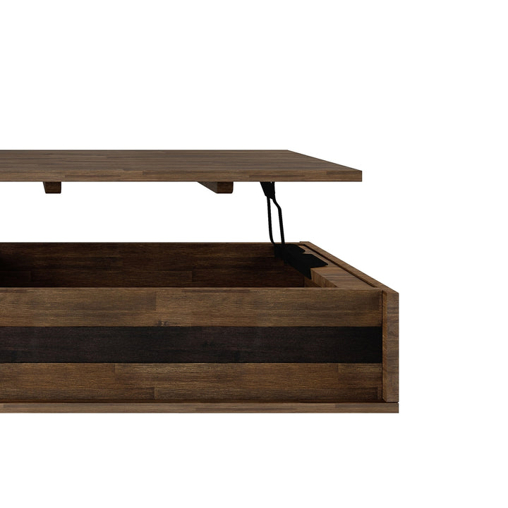 Clarkson Lift Top Coffee Table in Acacia Image 9