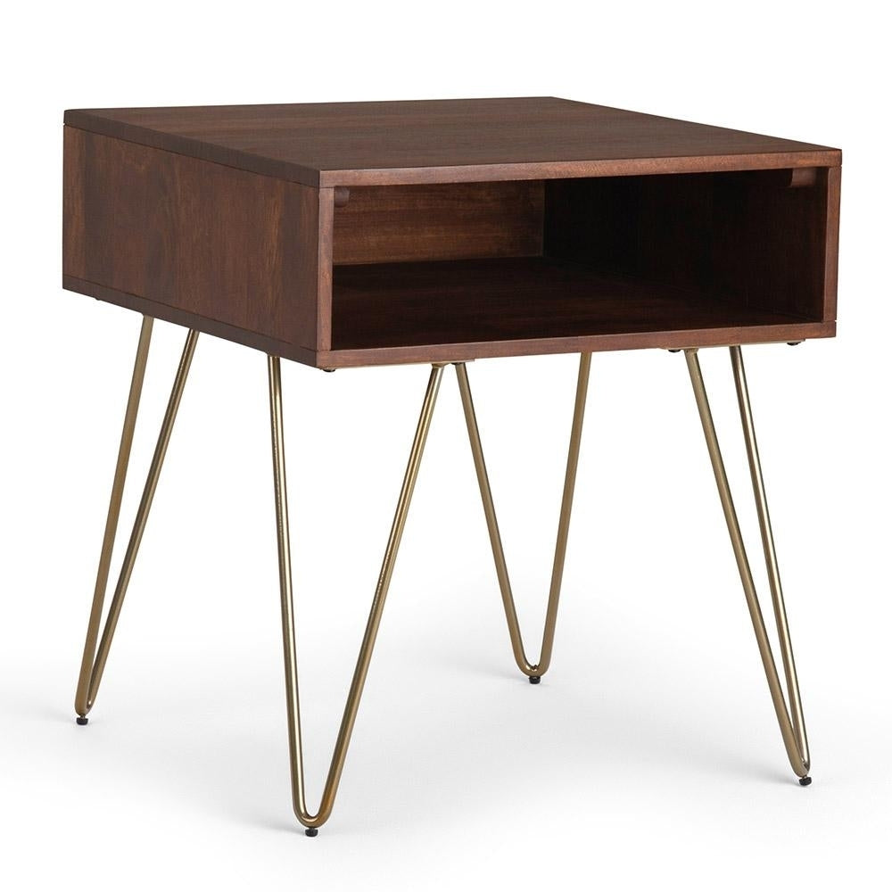 Hunter End Table in Mango Image 2