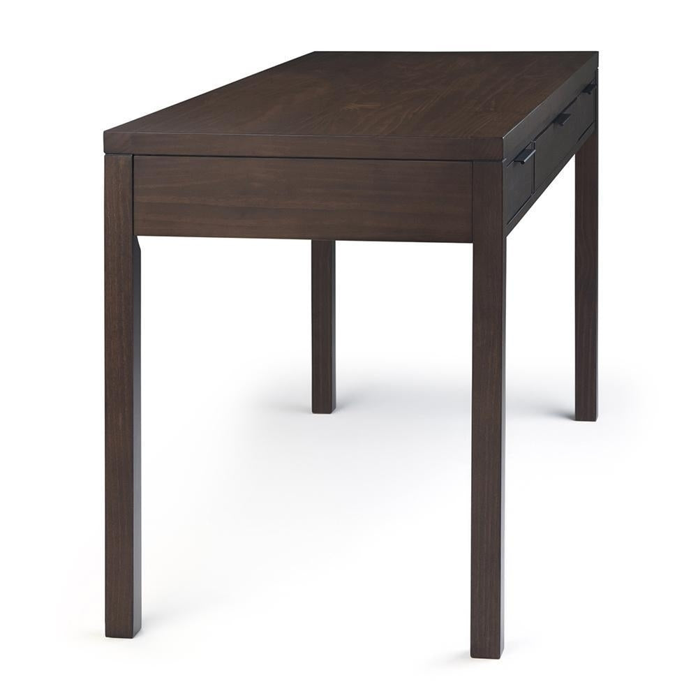 Hollander Desk Solid Wood 60 Inch Office Desk with Drawers Modern Design Image 10