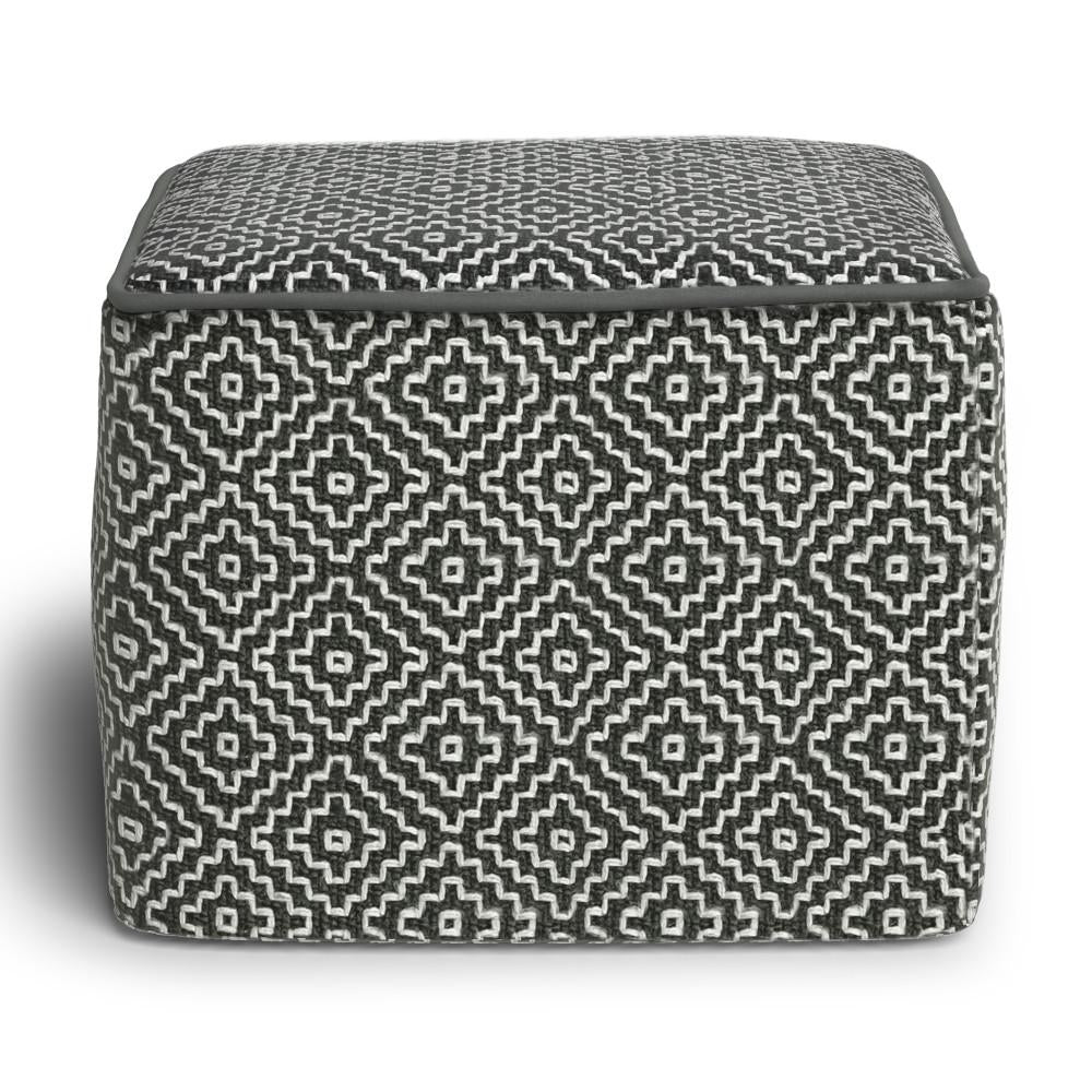 Briella Outdoor/ Indoor Pouf Image 3