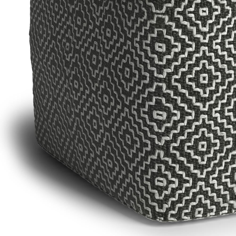 Briella Outdoor/ Indoor Pouf Image 4