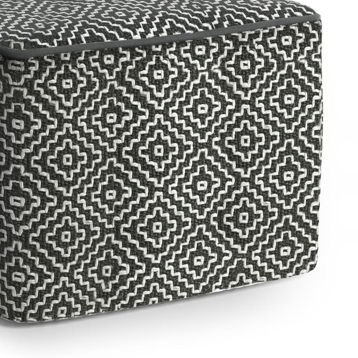 Briella Outdoor/ Indoor Pouf Image 7