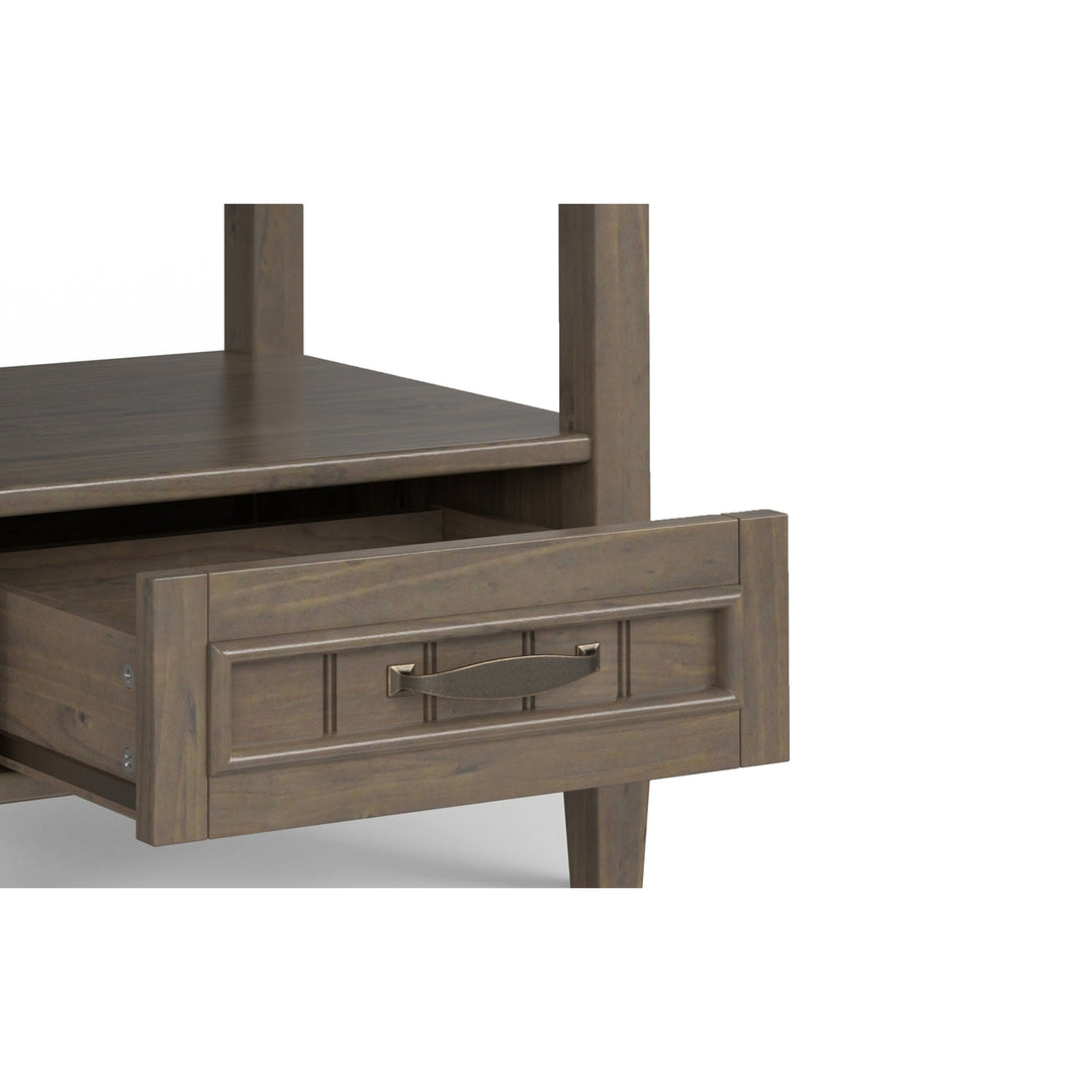 Lev End Table with Bottom Drawer Image 5