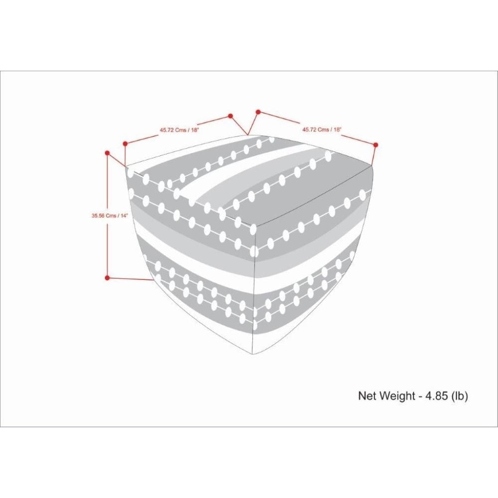 Barker Outdoor/ Indoor Pouf Image 7