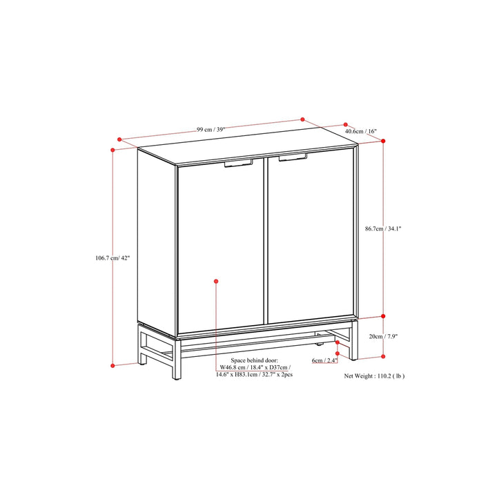 Banting Medium Storage Cabinet Image 10