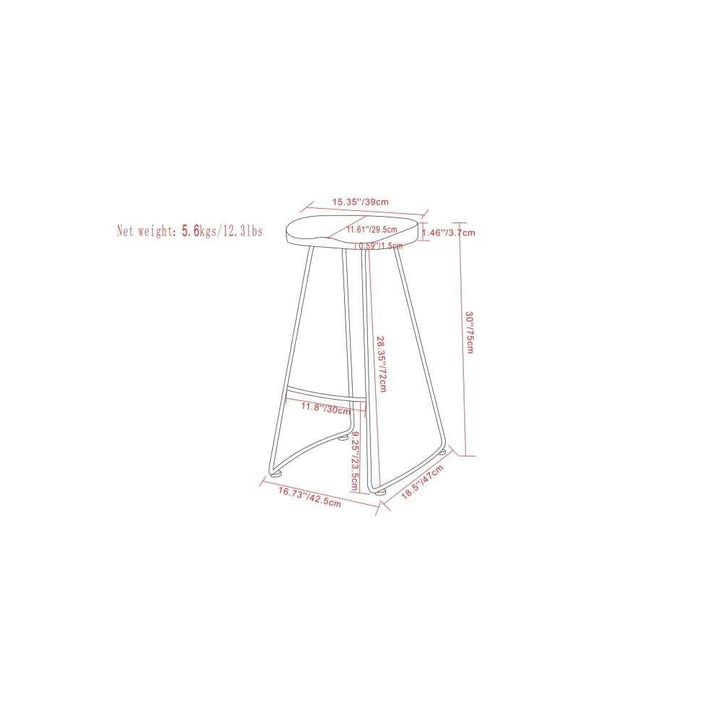 Amberly Bar Stool Image 6