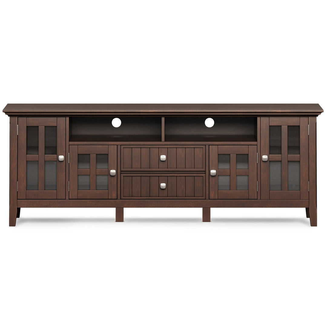 Acadian 72 Inch Wide TV Media Stand for TVs up to 80 Inches with Storage Cabinets Image 4