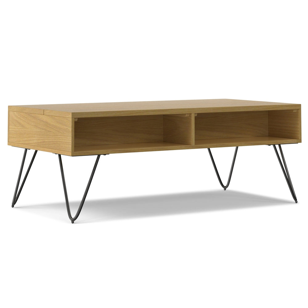 Hunter Lift Top Coffee Table in Oak Image 2