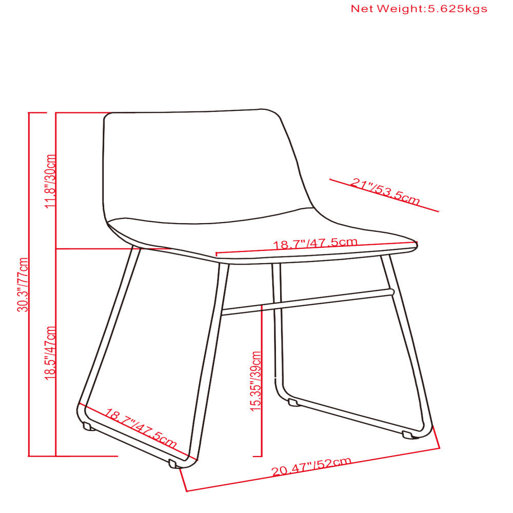 Warner Dining Chair (Set of 2) Image 11