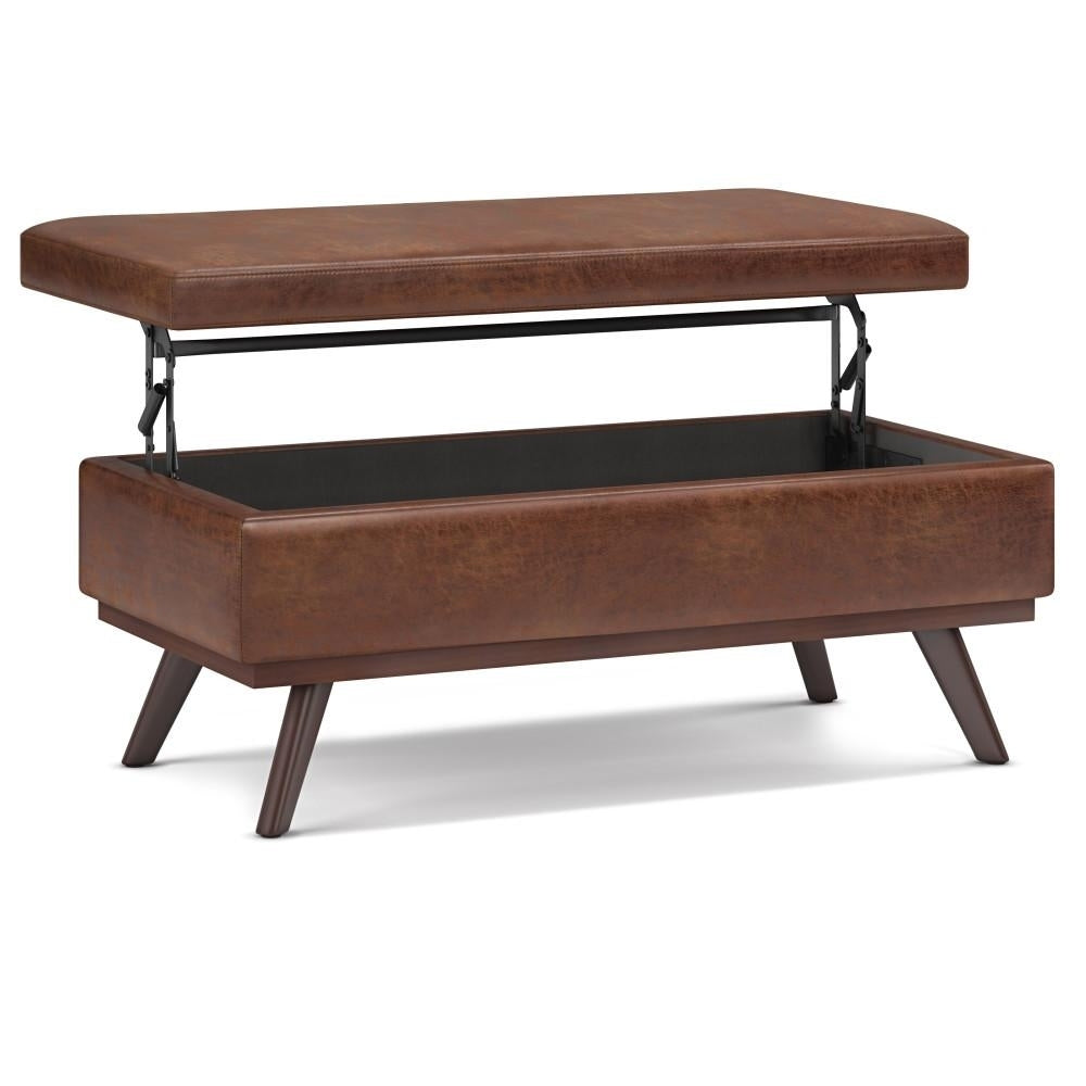 Owen Lift Top Large Coffee Table Storage Ottoman Image 2