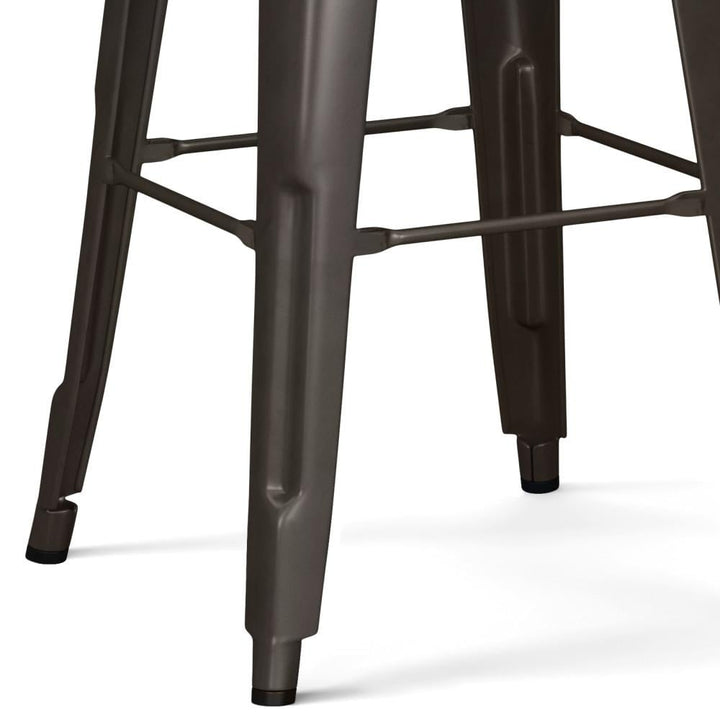 Rayne 30 inch Metal Bar Stool (Set of 2) Image 12