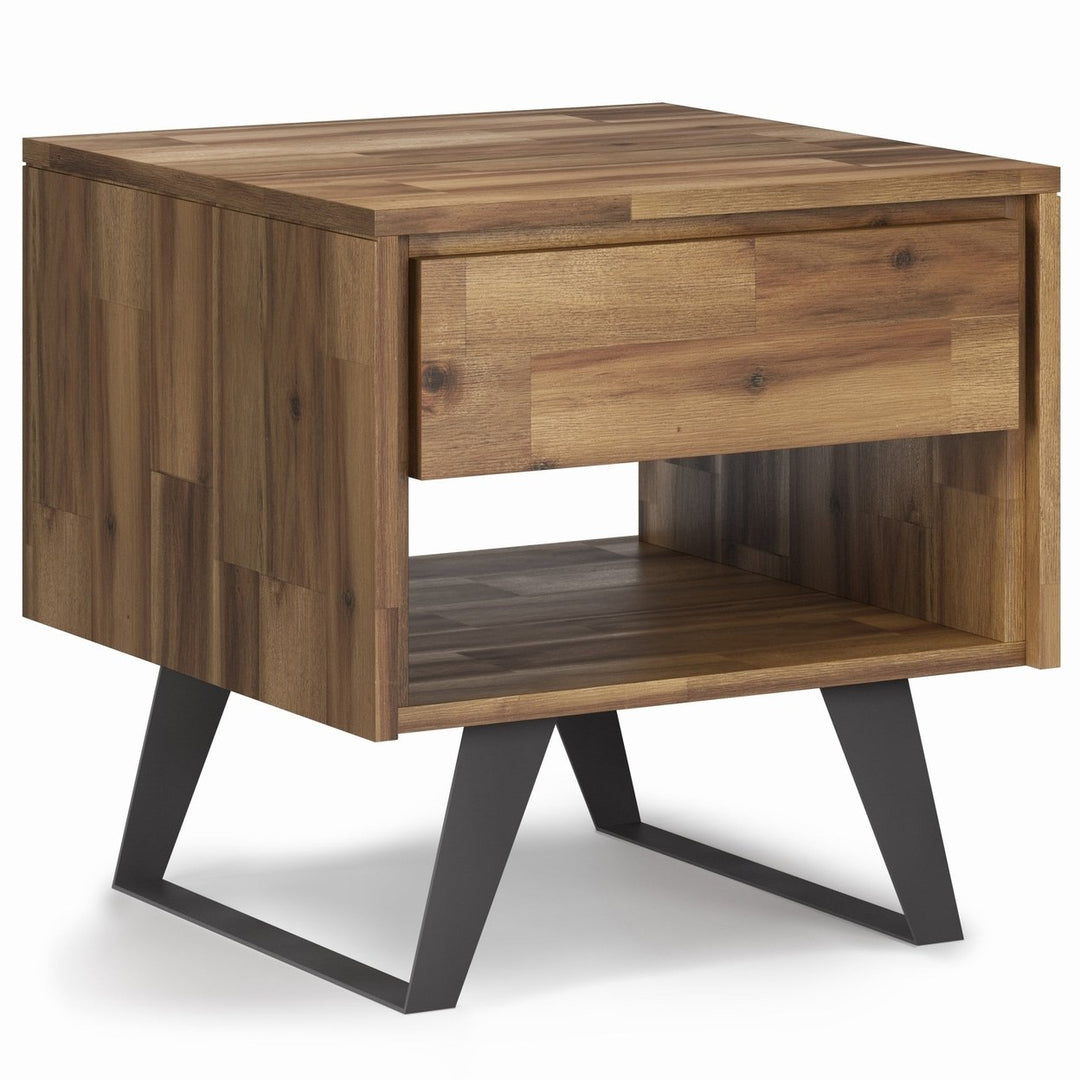 Lowry End Table in Acacia Image 1