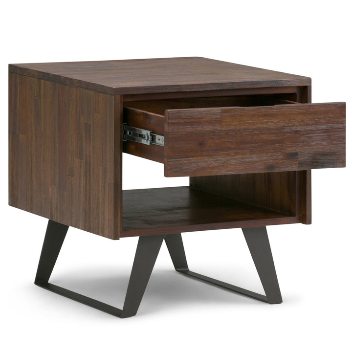 Lowry End Table in Acacia Image 8
