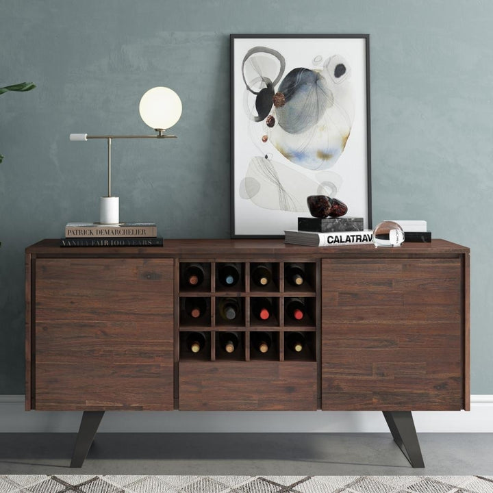 Lowry Sideboard Buffet with Wine Rack Image 2