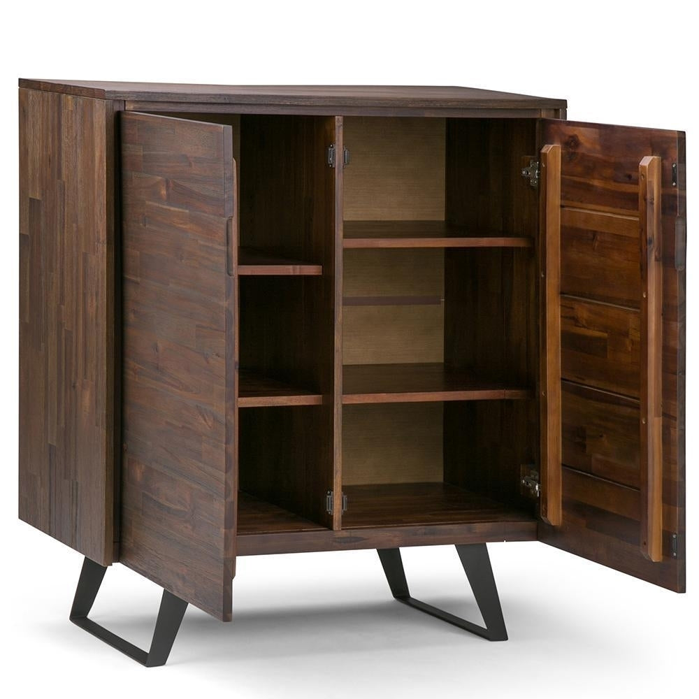 Lowry Medium Storage Cabinet in Acacia Image 8