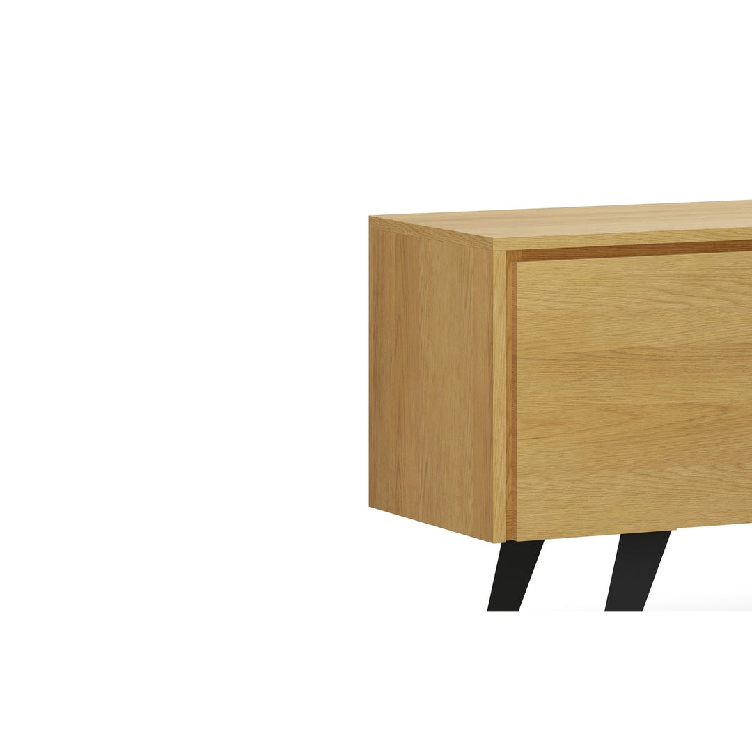 Lowry TV Media Stand in Oak Image 10