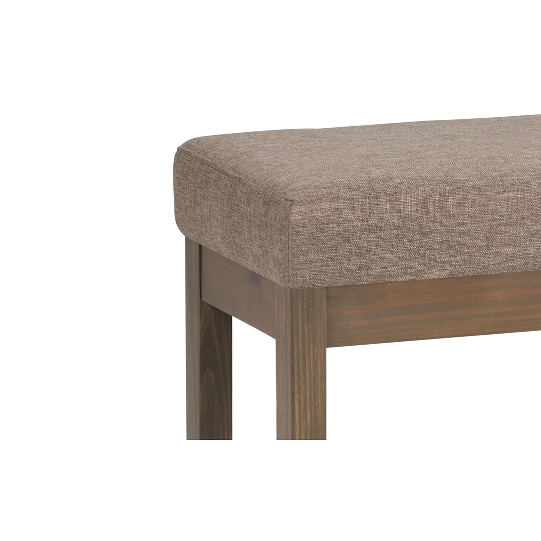 Milltown Small Ottoman Bench in Linen Image 5