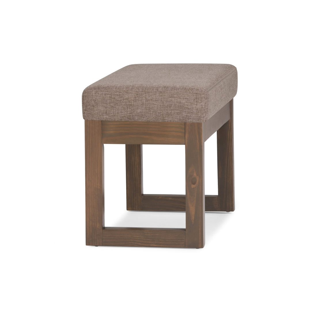 Milltown Small Ottoman Bench in Linen Image 6