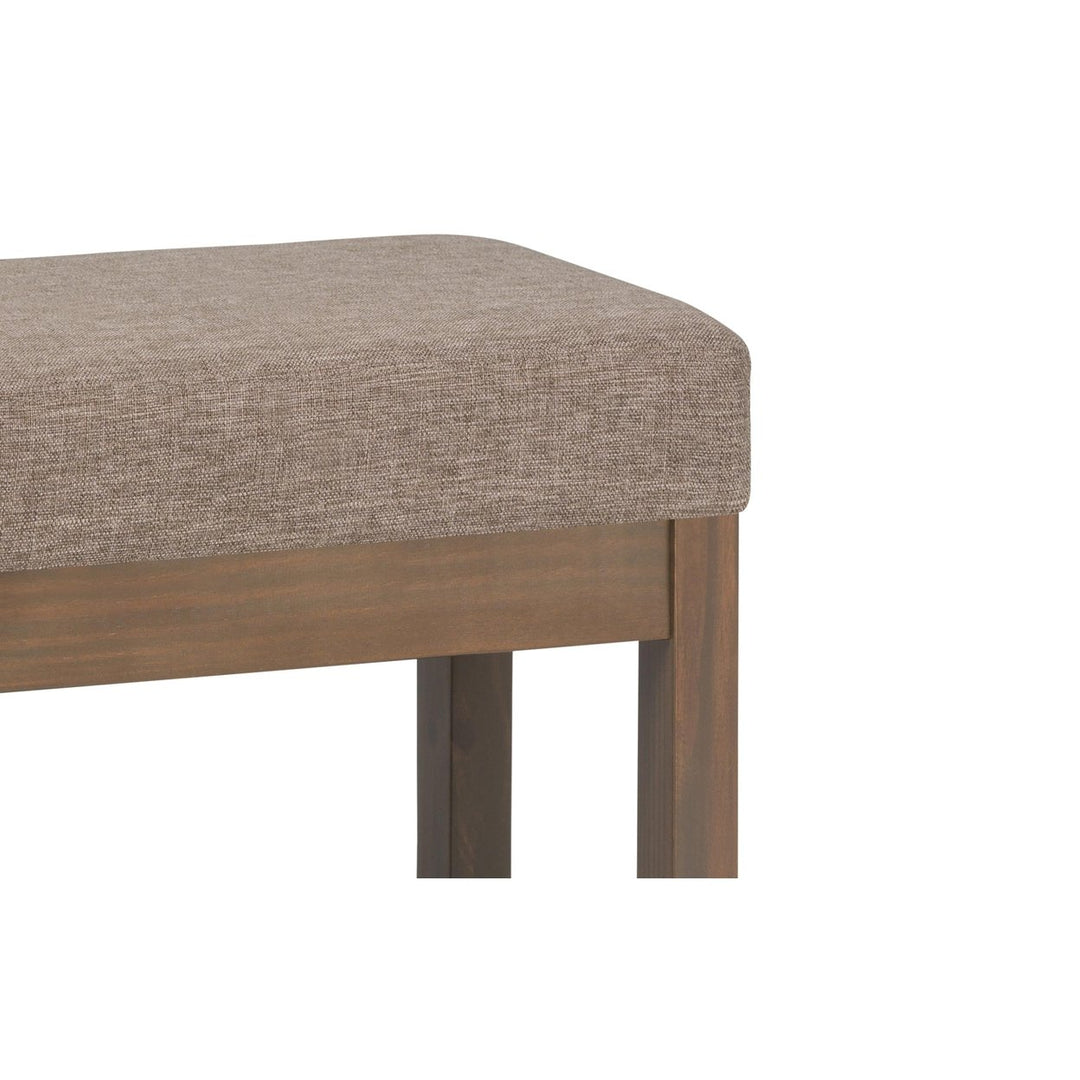 Milltown Small Ottoman Bench in Linen Image 7