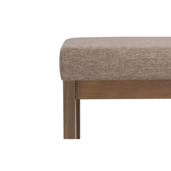 Milltown Small Ottoman Bench in Linen Image 9