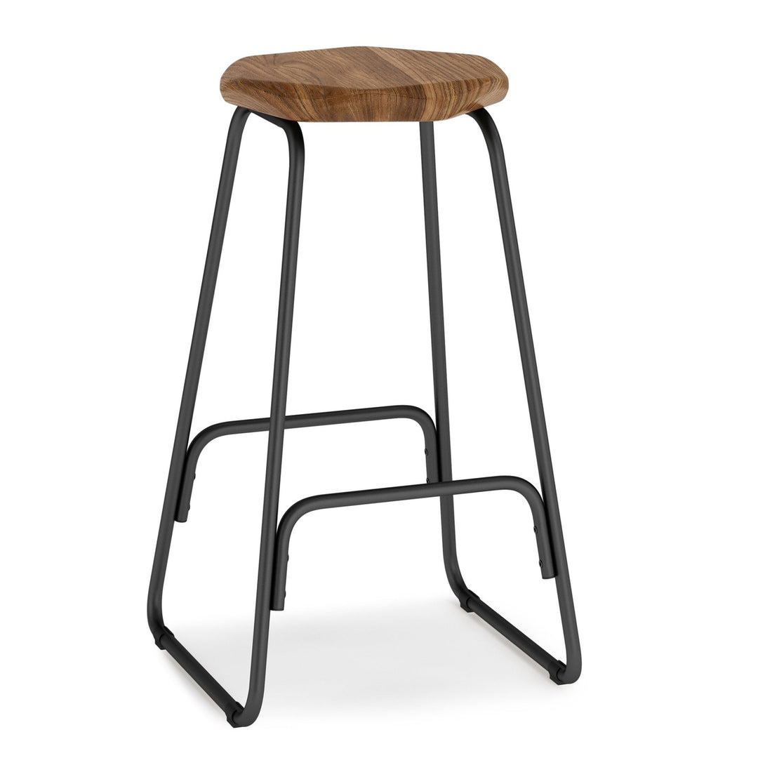 Orson Saddle Counter Height Stool (Set of 2) Image 3