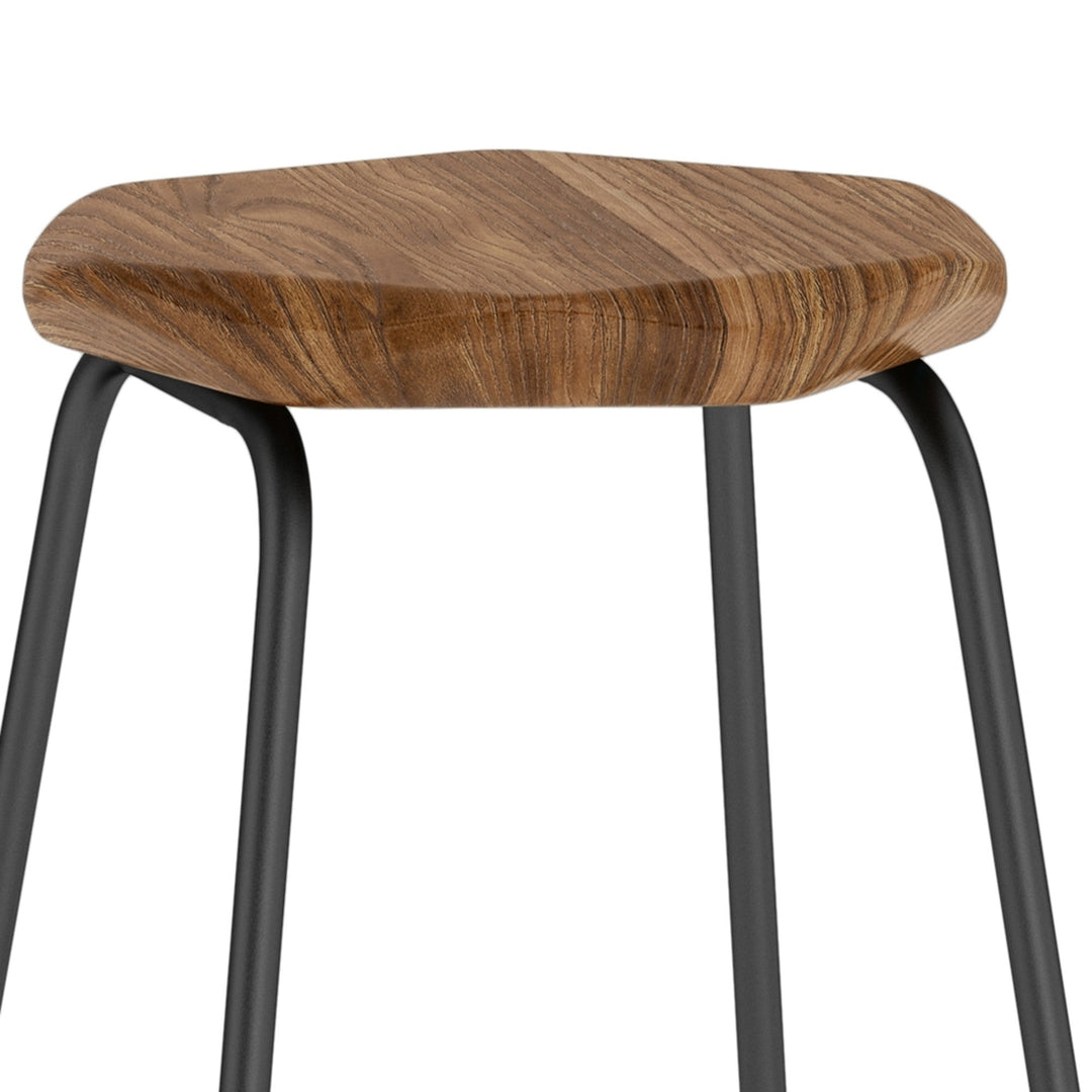 Orson Saddle Counter Height Stool (Set of 2) Image 4