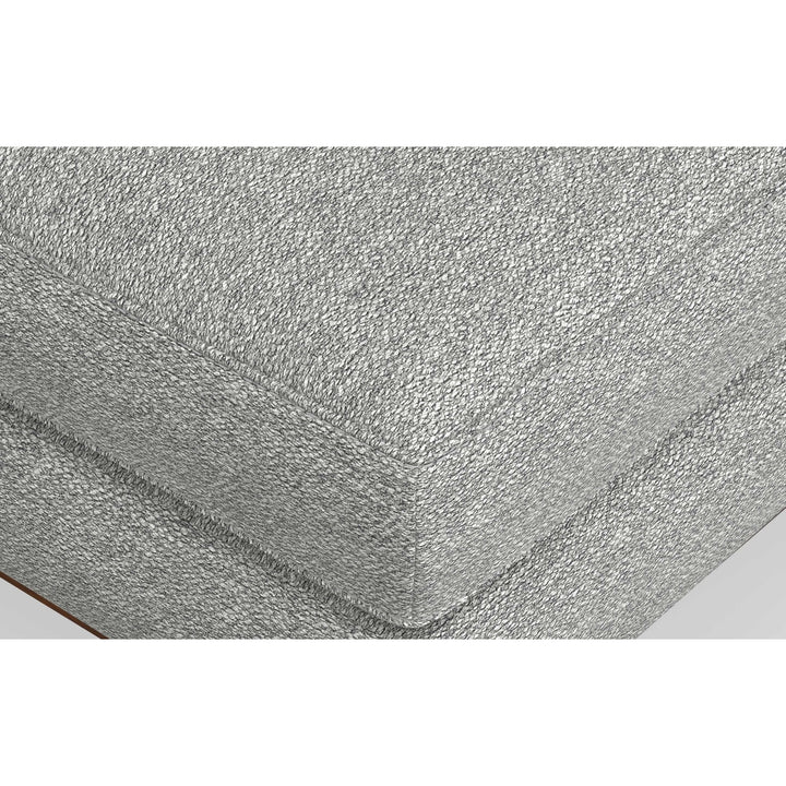 Morrison Ottoman in Woven-Blend Fabric Image 5