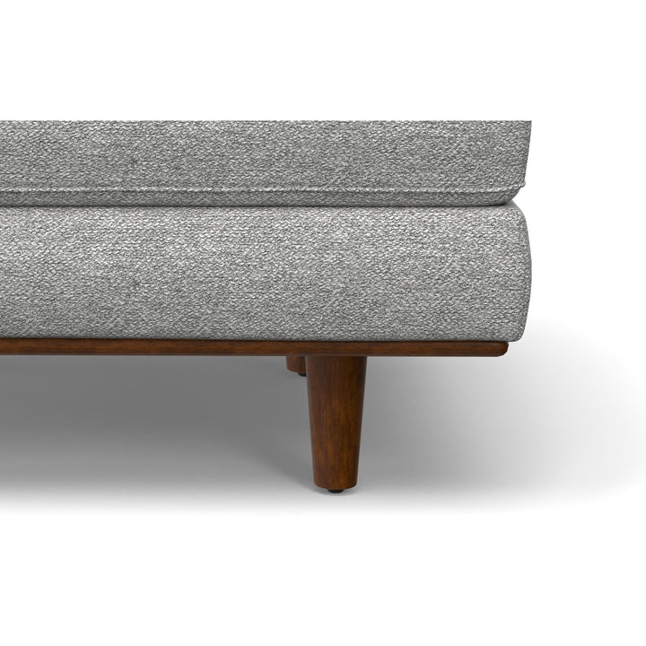 Morrison Ottoman in Woven-Blend Fabric Image 6