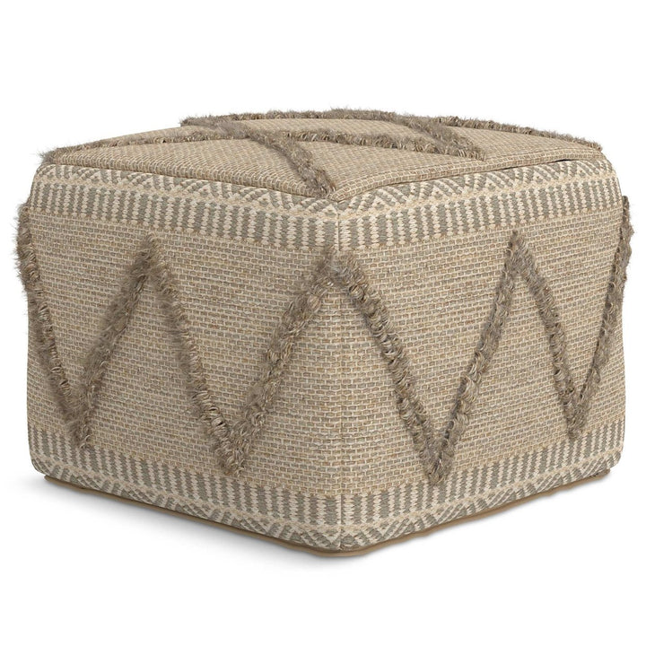 Sweeney Square Pouf Image 1