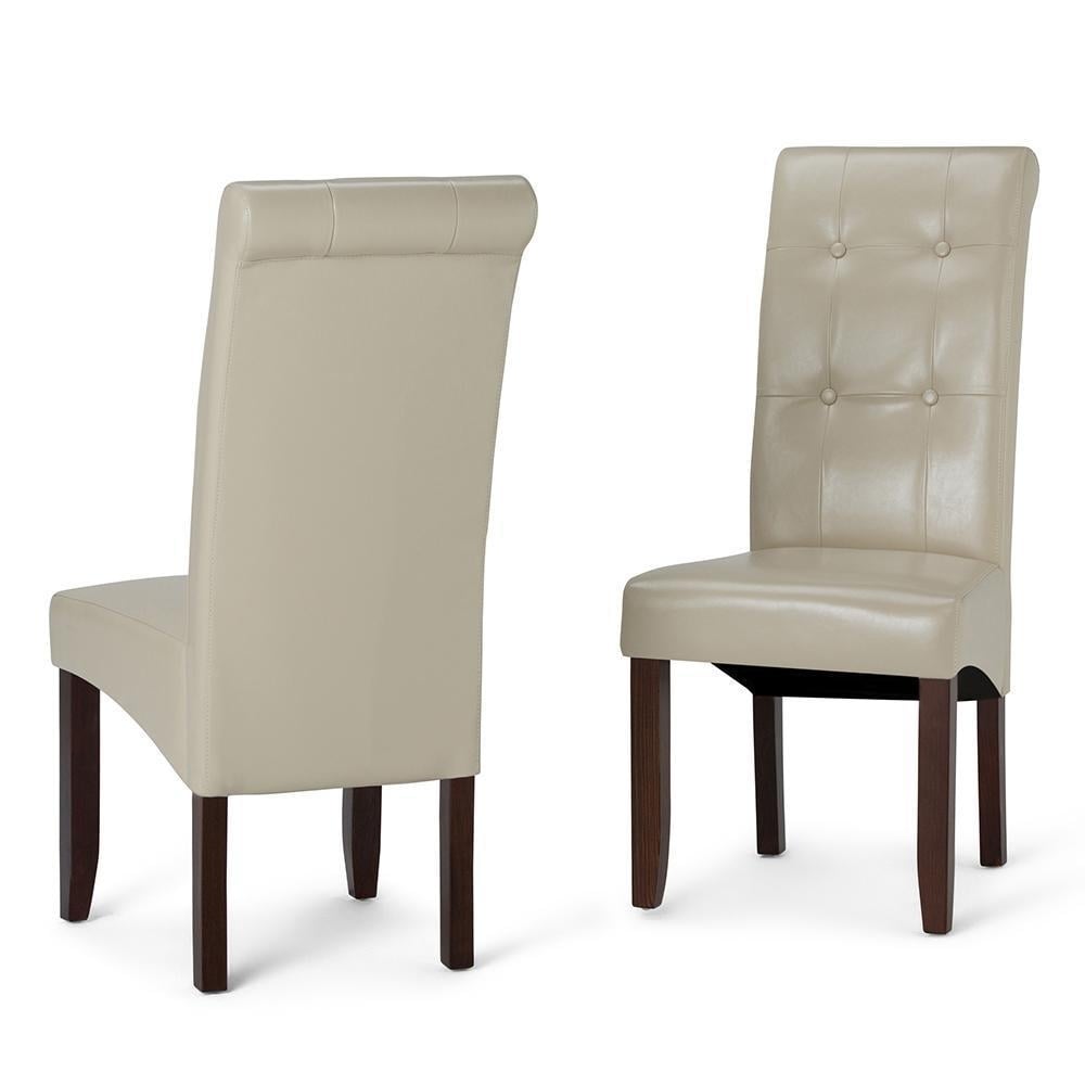 Cosmopolitan Dining Chair in Vegan Leather (Set of 2) Image 3