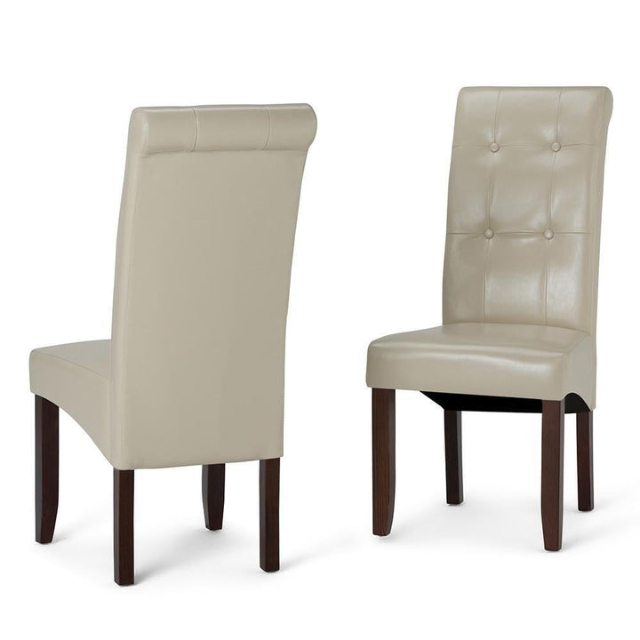 Cosmopolitan Dining Chair in Vegan Leather (Set of 2) Image 1