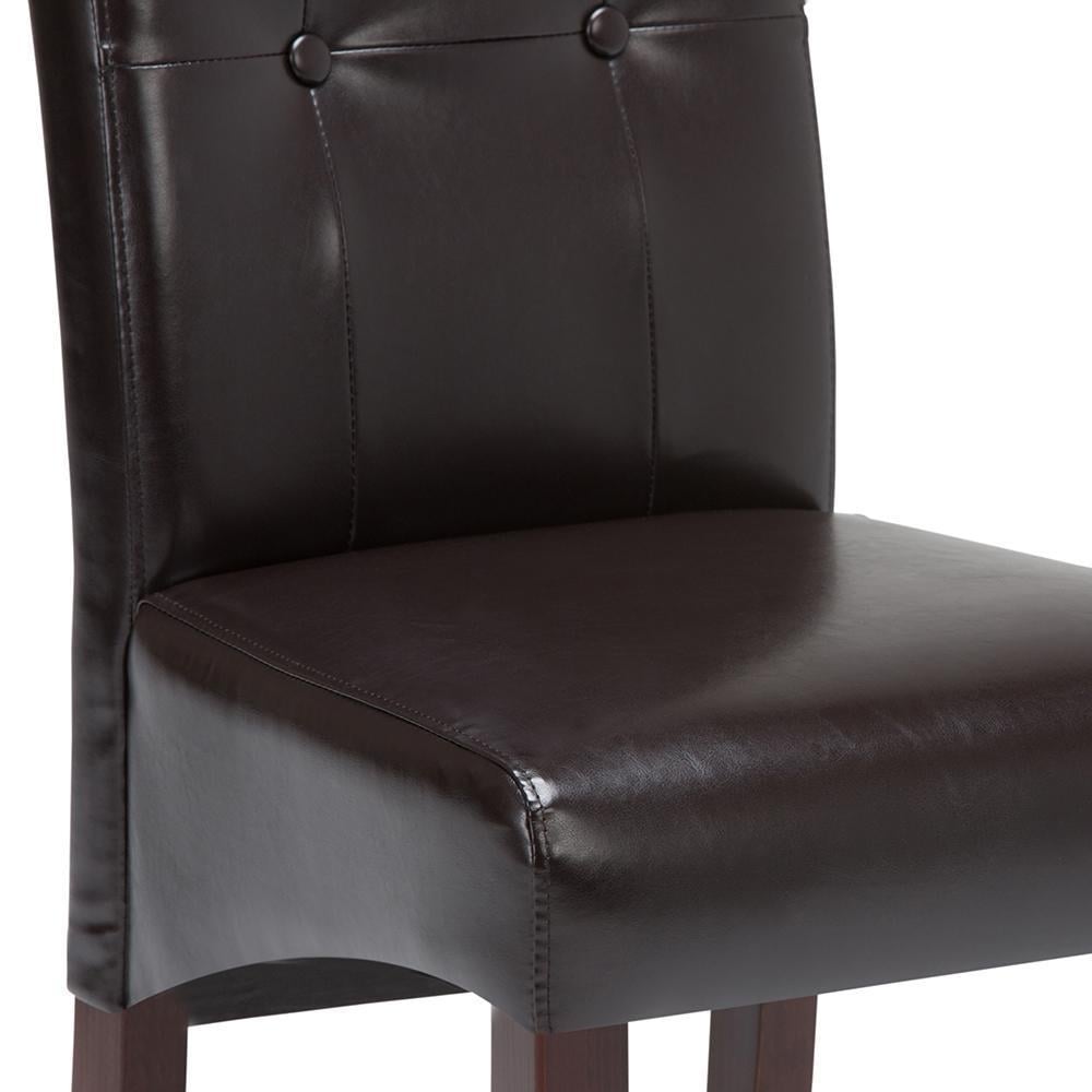 Cosmopolitan Dining Chair in Vegan Leather (Set of 2) Image 7